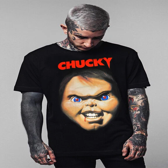 The Best Collection Chucky Of Horror Hallowen Black Shirt