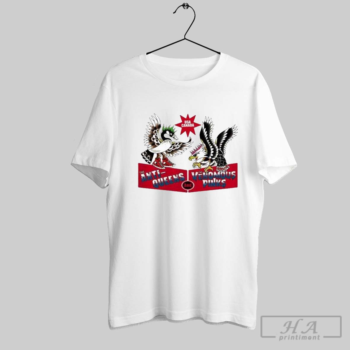 The Anti Queens And The Venomous Pinks Flock Around And Find Out Spring Tour 2025 Shirt