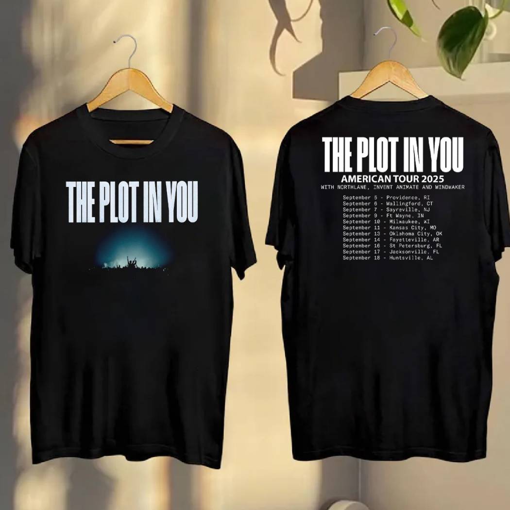 The Plot In You America Tour 2025 Shirt
