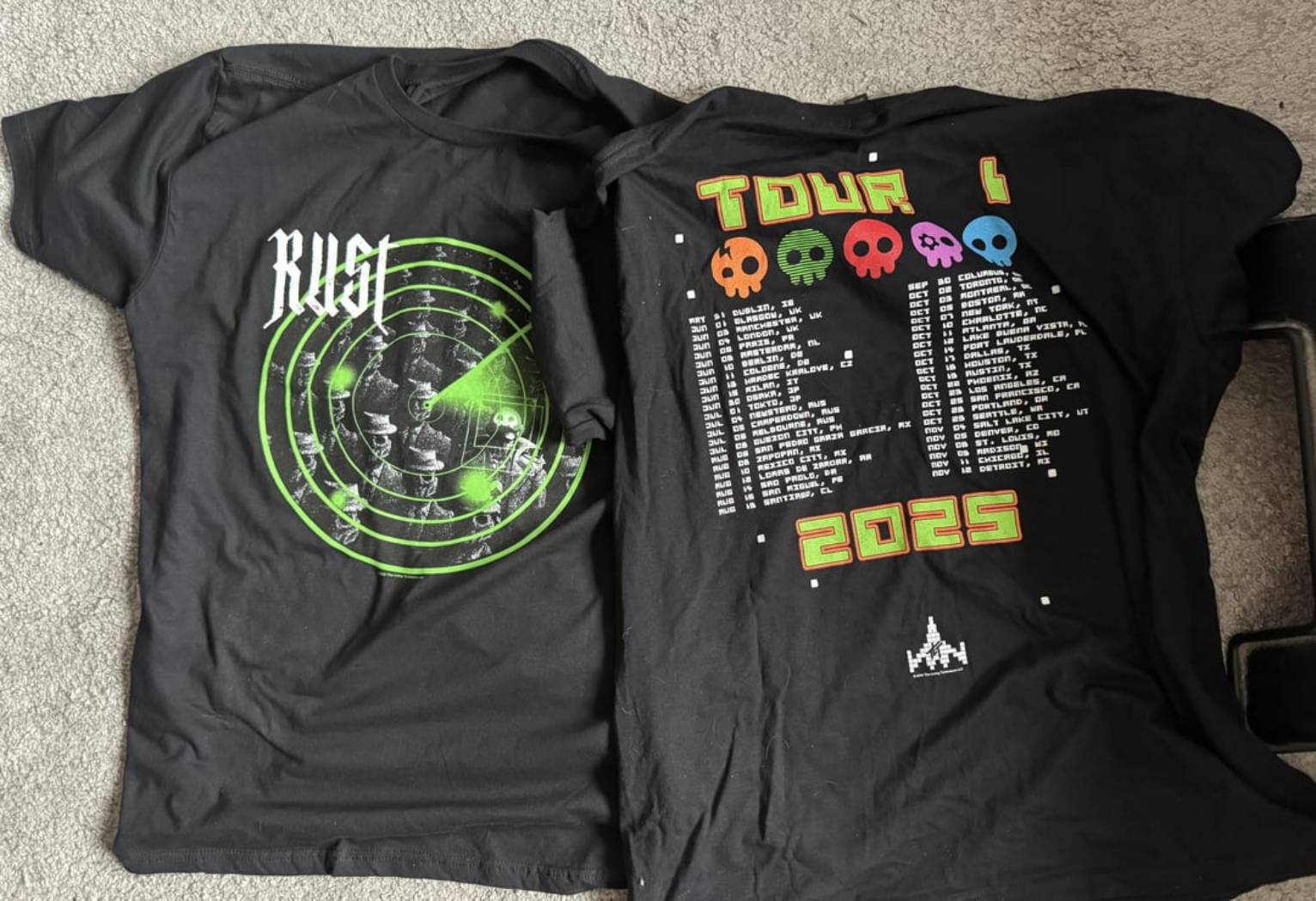 The Living Tombstone Tour 2025 Shirt