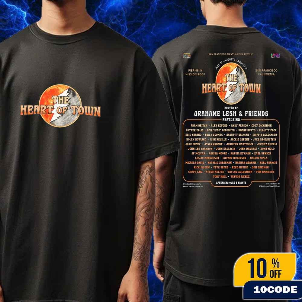 The Heart Of Town 2025 Shirt