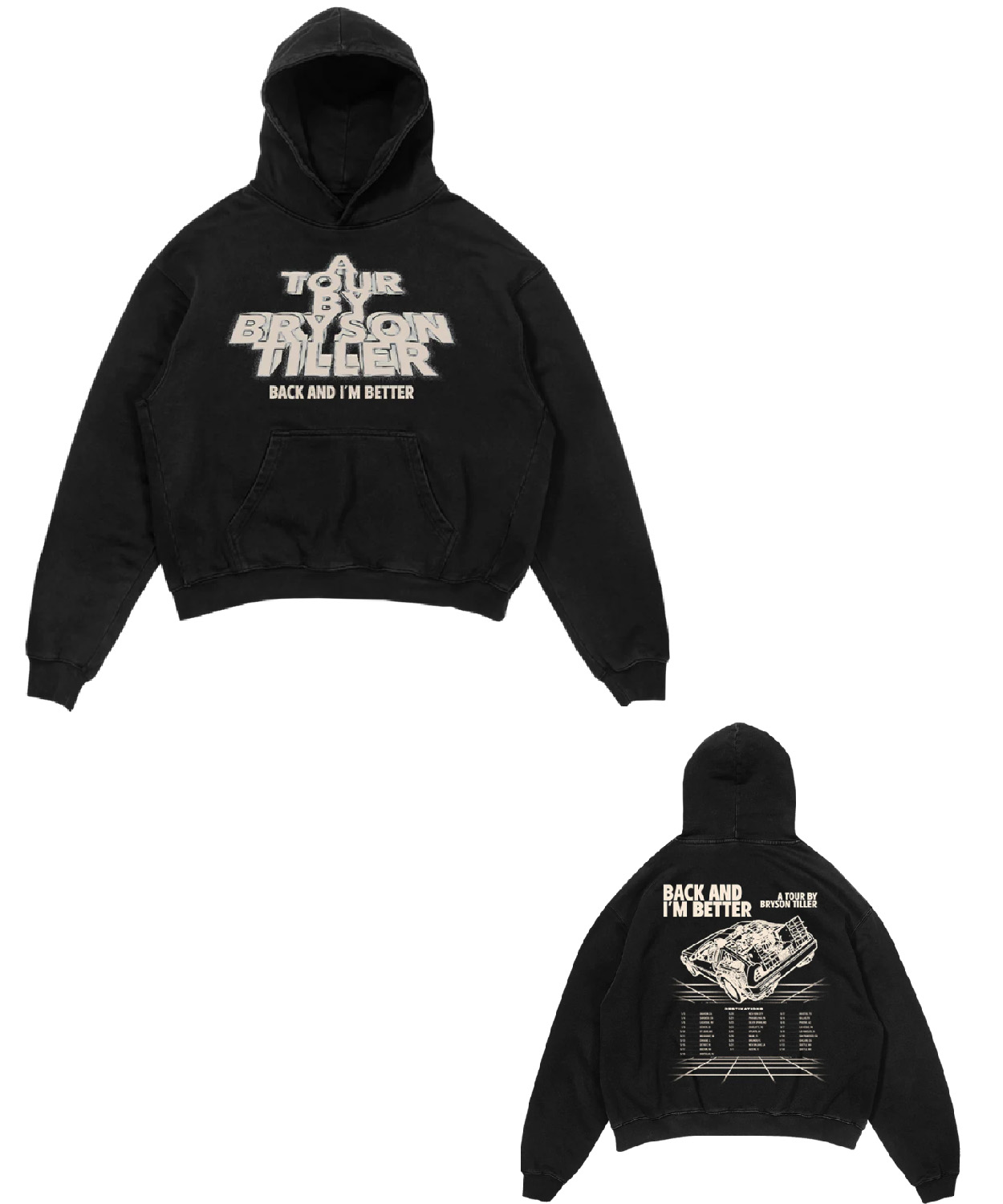 Trapsoul Back And I?? Better Tour Hoodie