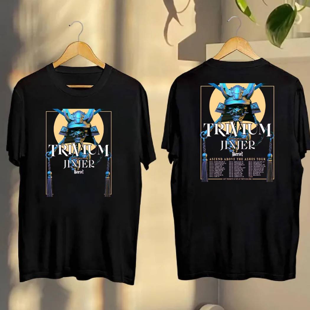 Trivium Ascend Above The Ashes Tour 2025 Shirt