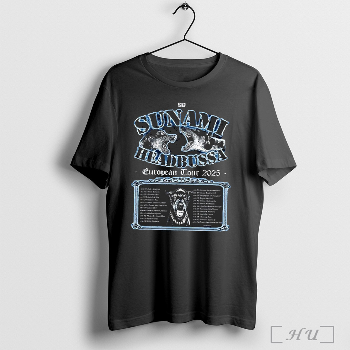 Trendy Sunami Europe Tour 2025 Shirt