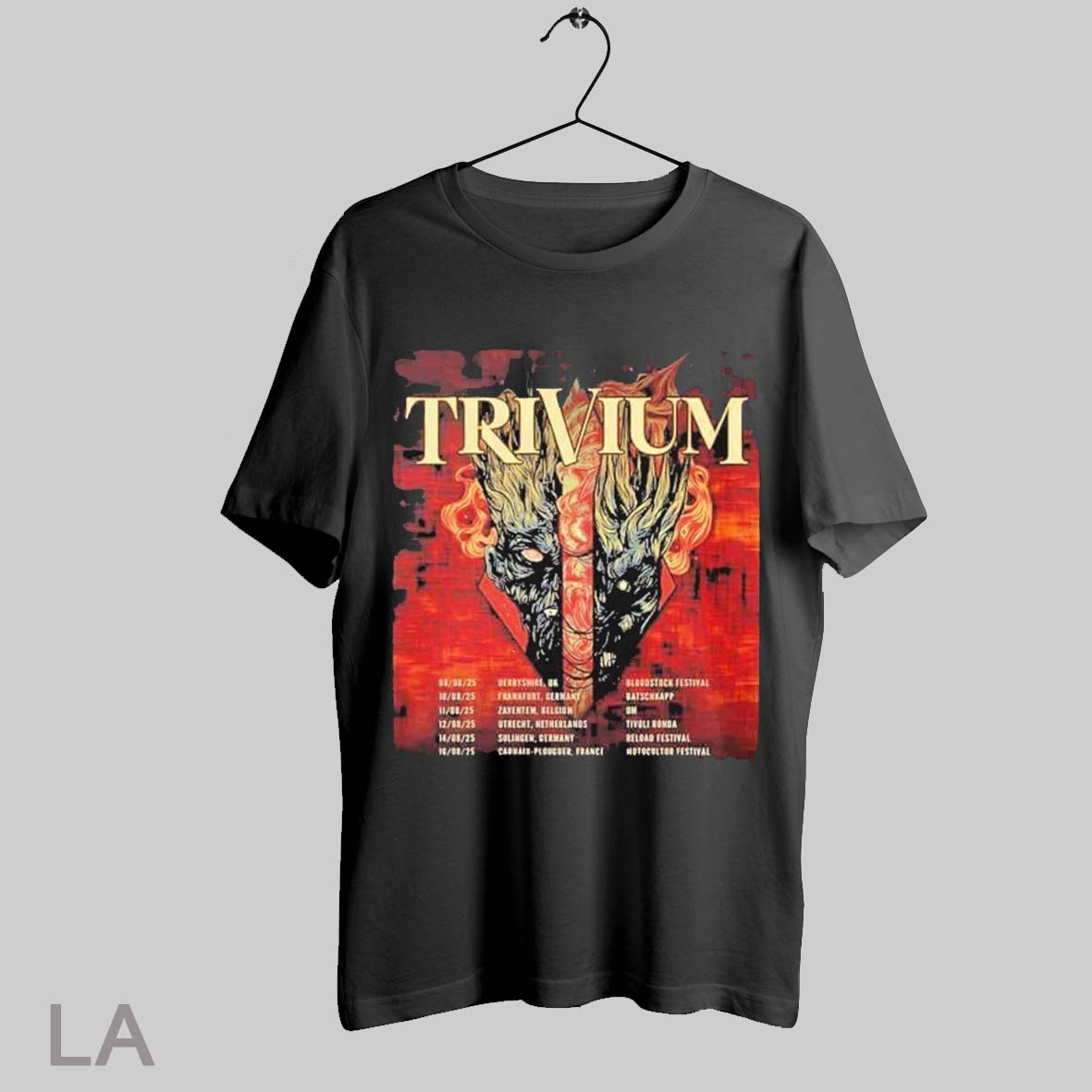 Trivium Uk And Eu Tour Summer 2025 Shirt