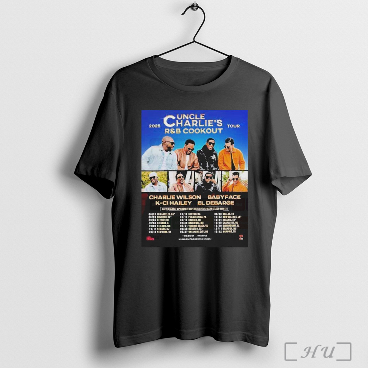 Uncle Charlies Rb Cookout Tour 2025 Shirt