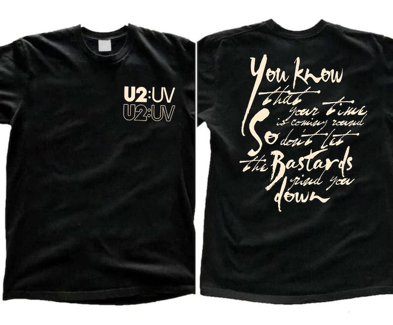 U2 Las Vegas Fall Rap Hip Hop Graphic U2 Shirt