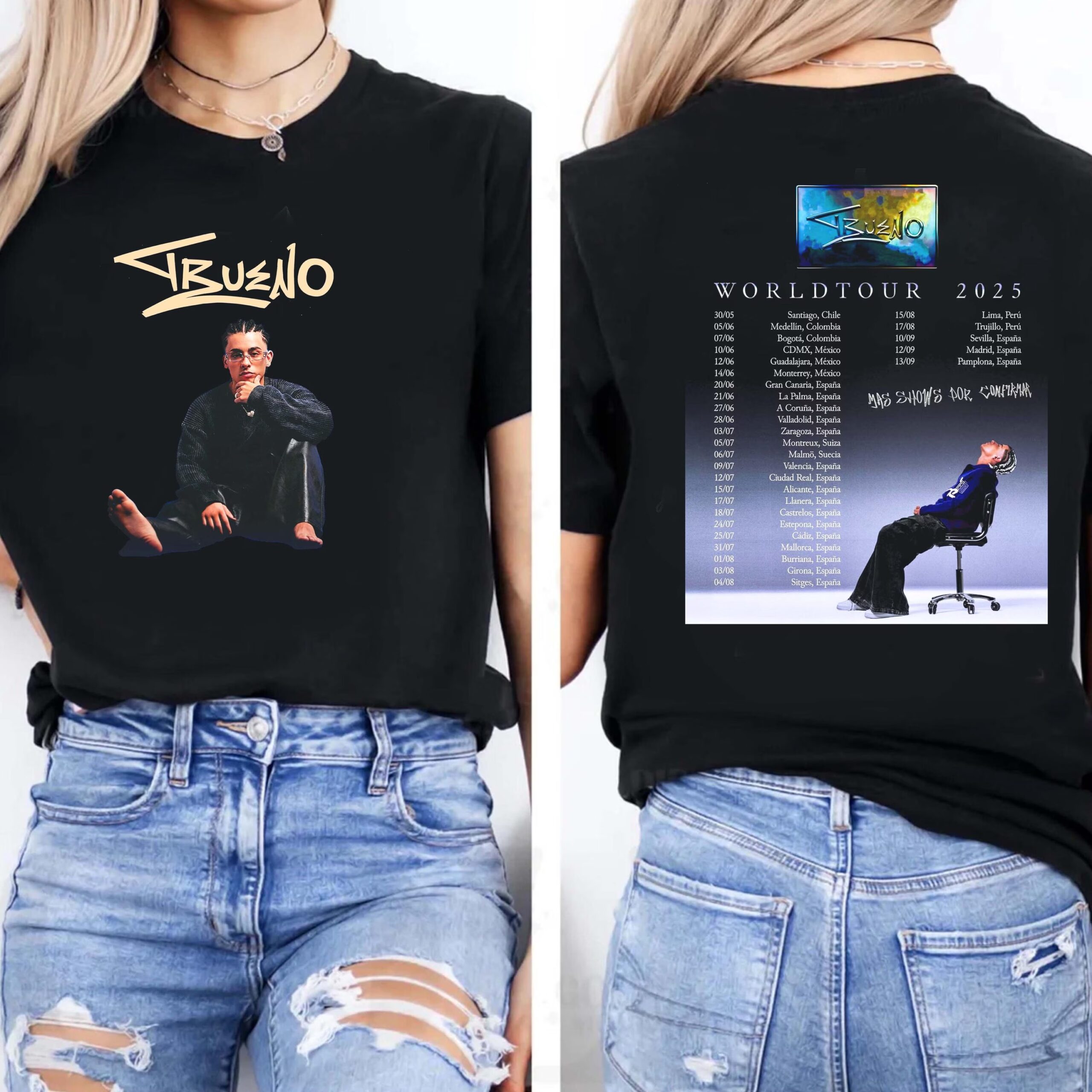 Trueno World Tour 2025 Shirt