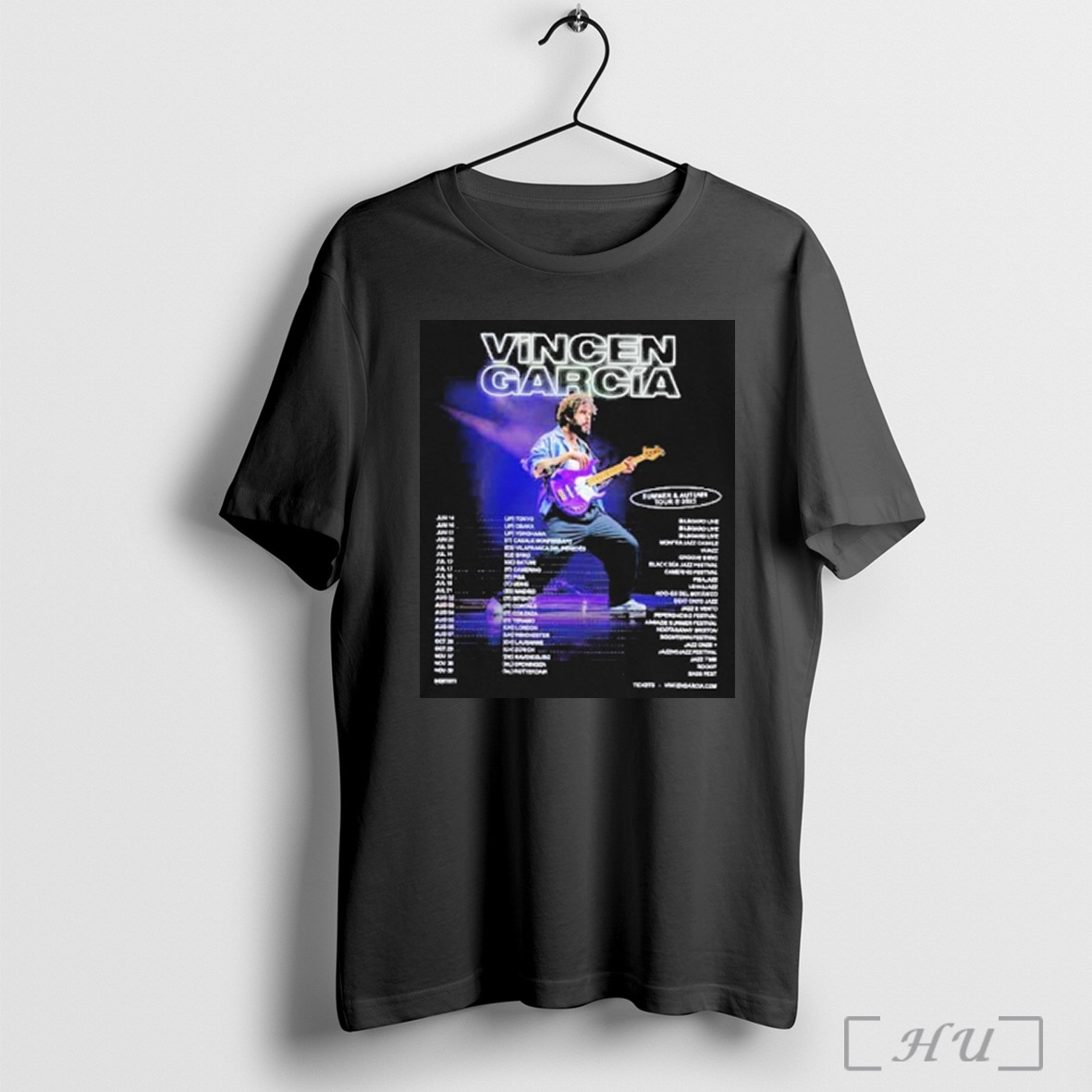 Vincen Garcia Summer And Autumn Tour 2025 Shirt