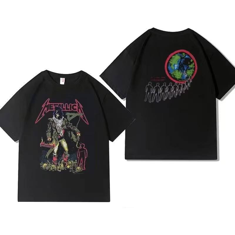 Vintage 90S Metallica ??he Unforgiven??Band Graphic Shirt