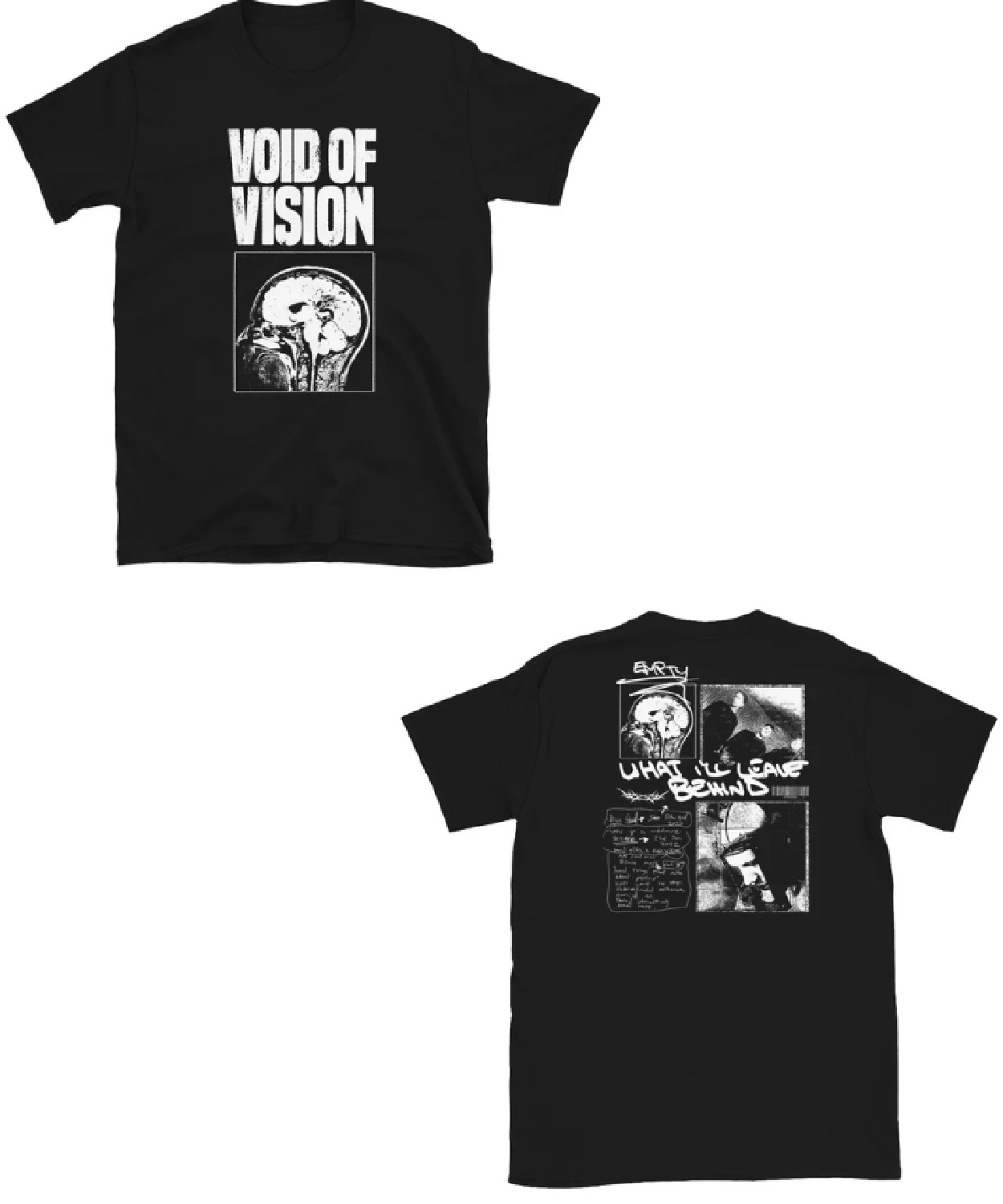 Void Of Vision Merch Empty Black Shirt
