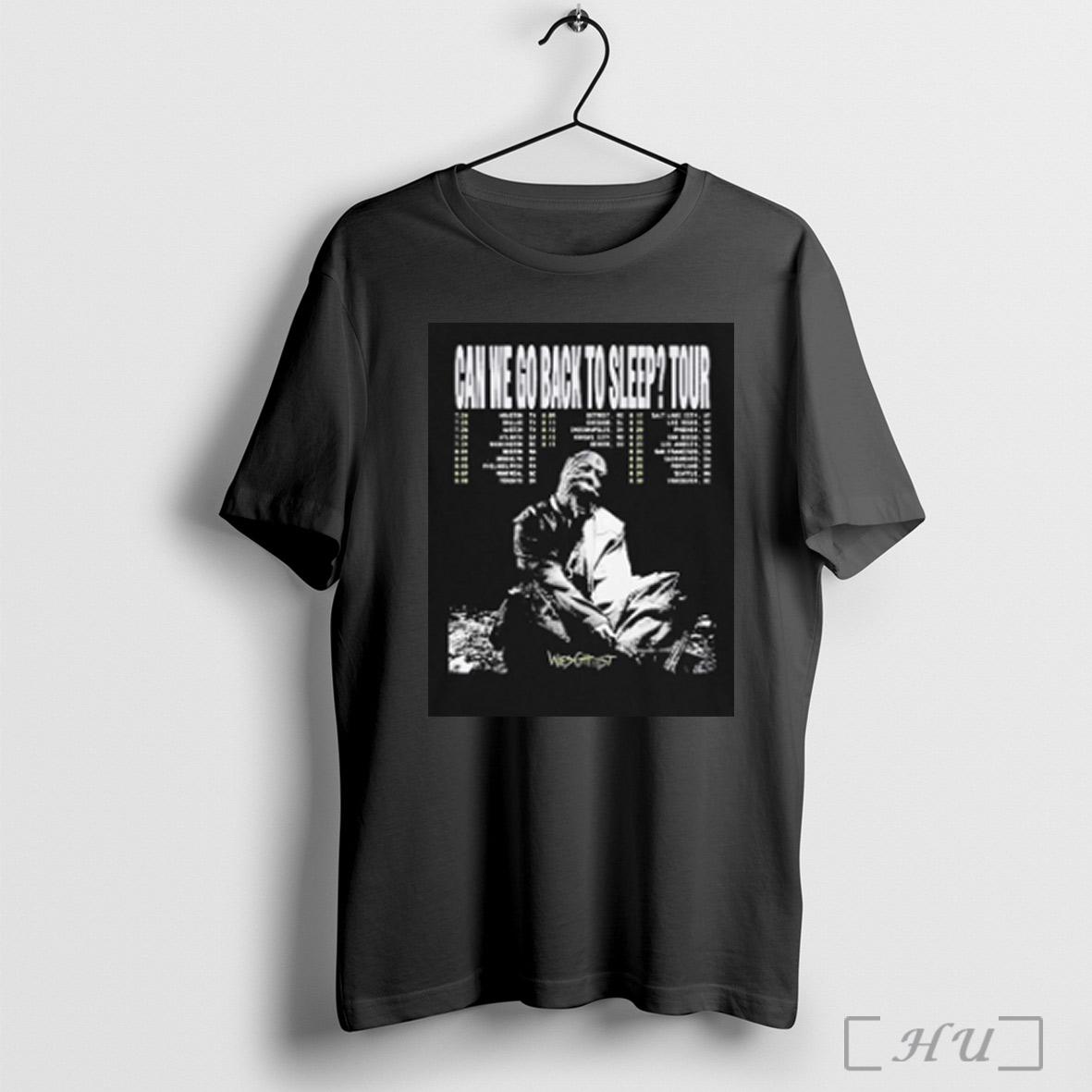 Wesghost Can We Back To Sleep Tour 2025 Shirt