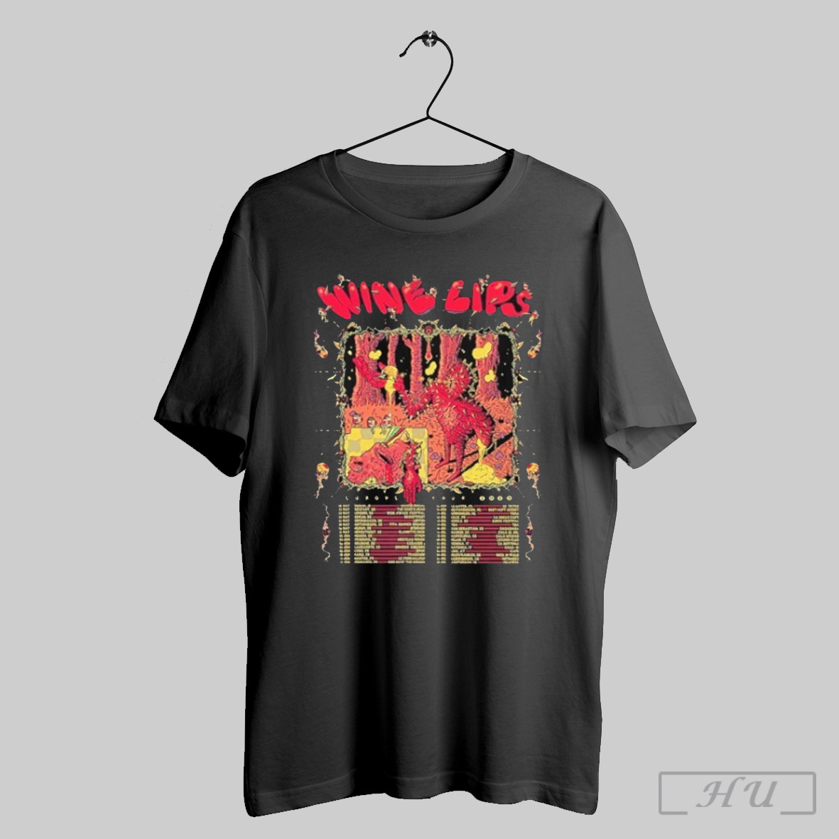 Wine Lips Europe Tour 2025 Tour Shirt