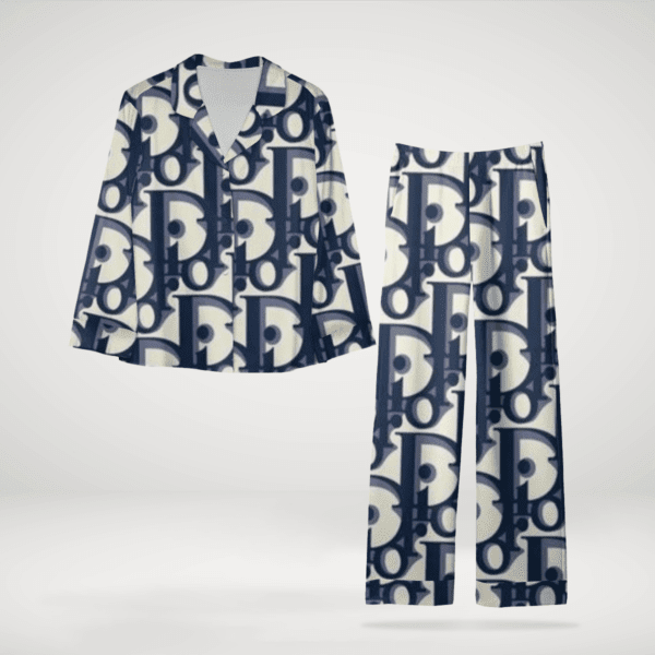 Chanel Womens Premium Satin Short Pajama Set  Elegant & Soft