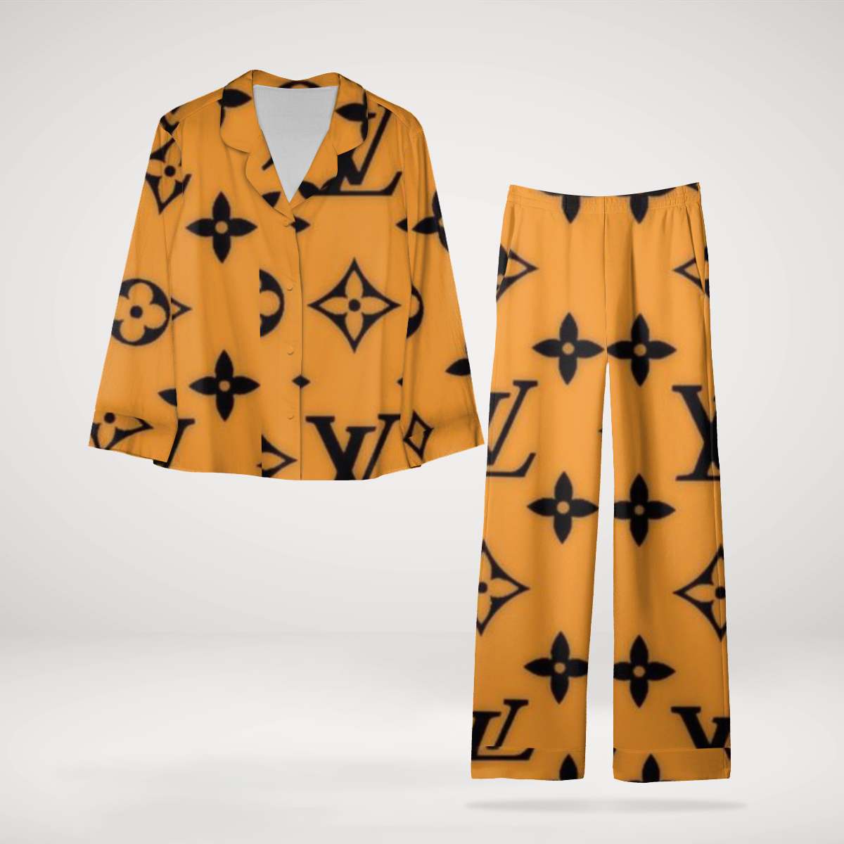 Louis Vuitton Pajama Set For Women  Elegant & Soft Satin Pajamas