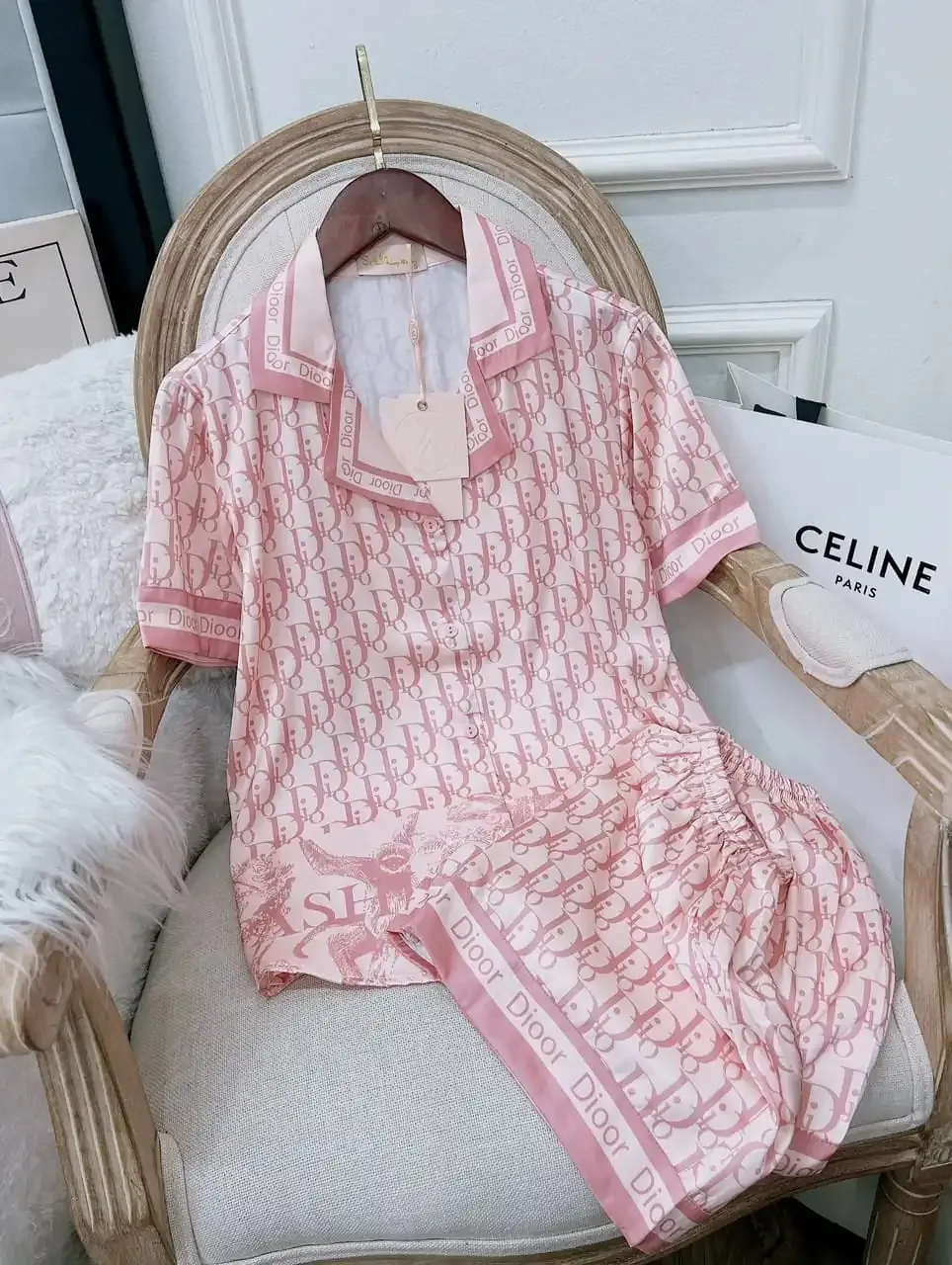 Louis Vuitton Satin Pajama Set  Beautiful, Soft & Perfect for Gifting
