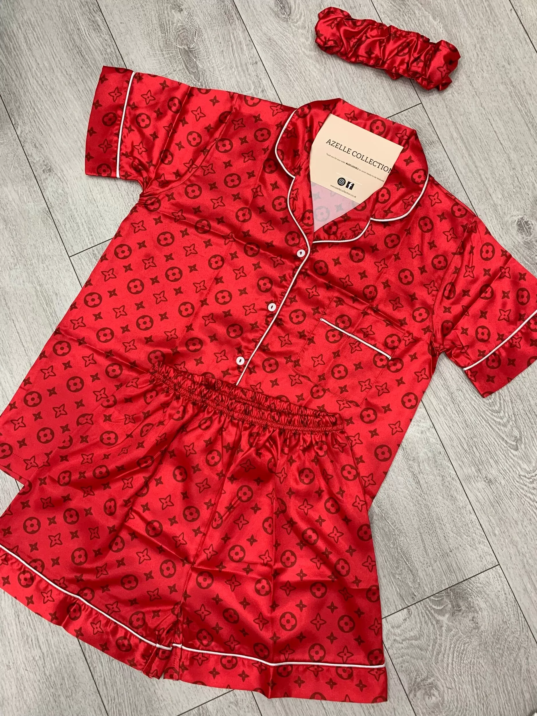 Stylish & Comfortable Louis Vuitton Short Pajama Set