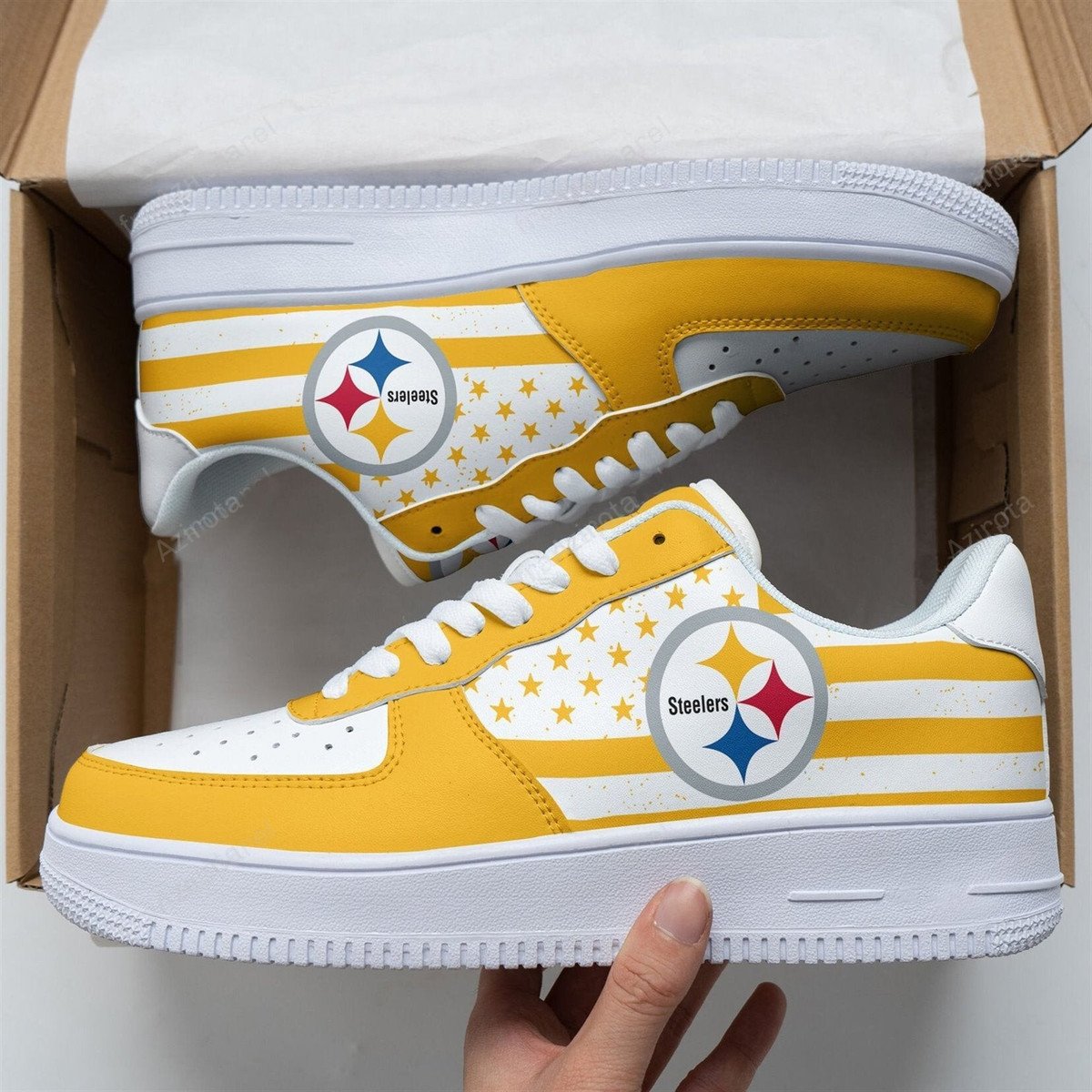 Pittsburgh Steelers Air Force 1 Sneakers Custom Shoes For Men Women Style Special 