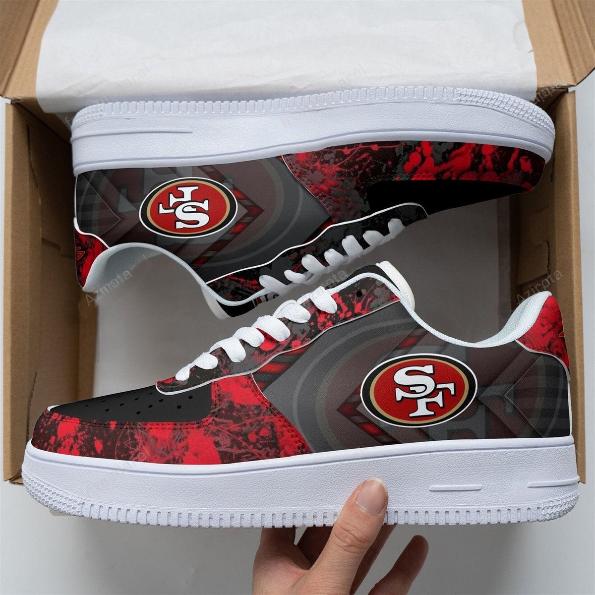 San Francisco 49Ers Air Force 1 Sneakers Custom Shoes For Men Women Style Special 