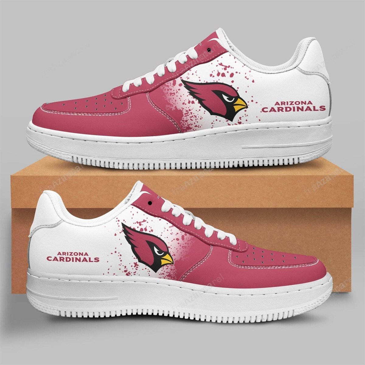 Arizona Cardinals Sneaker 11626Rb-6341 For Men Women
