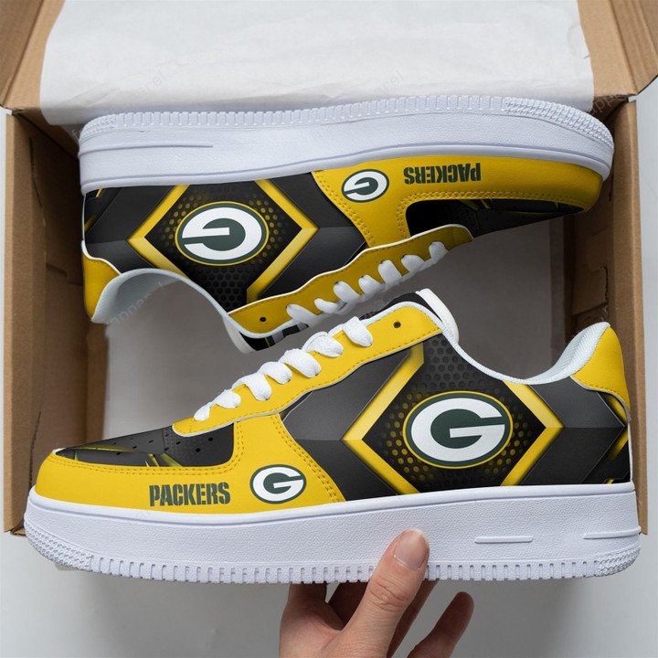 Green Bay Packers Nfl Air Force 1 Sneaker V3 For Men Women