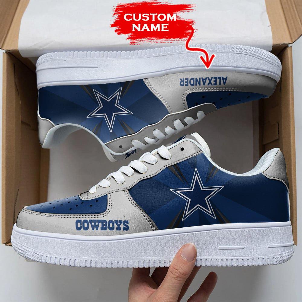 Nfl Dallas Cowboys Custom Super Bowl Air Force 1 Shoes Sneakers For Fans For Men Women