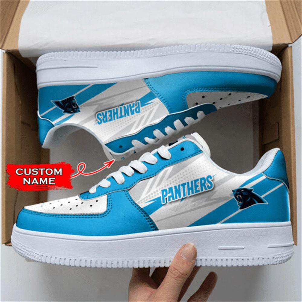 Nfl Carolina Panthers Super Bowl Air Force 1 Shoes Sneakers For Men Women
