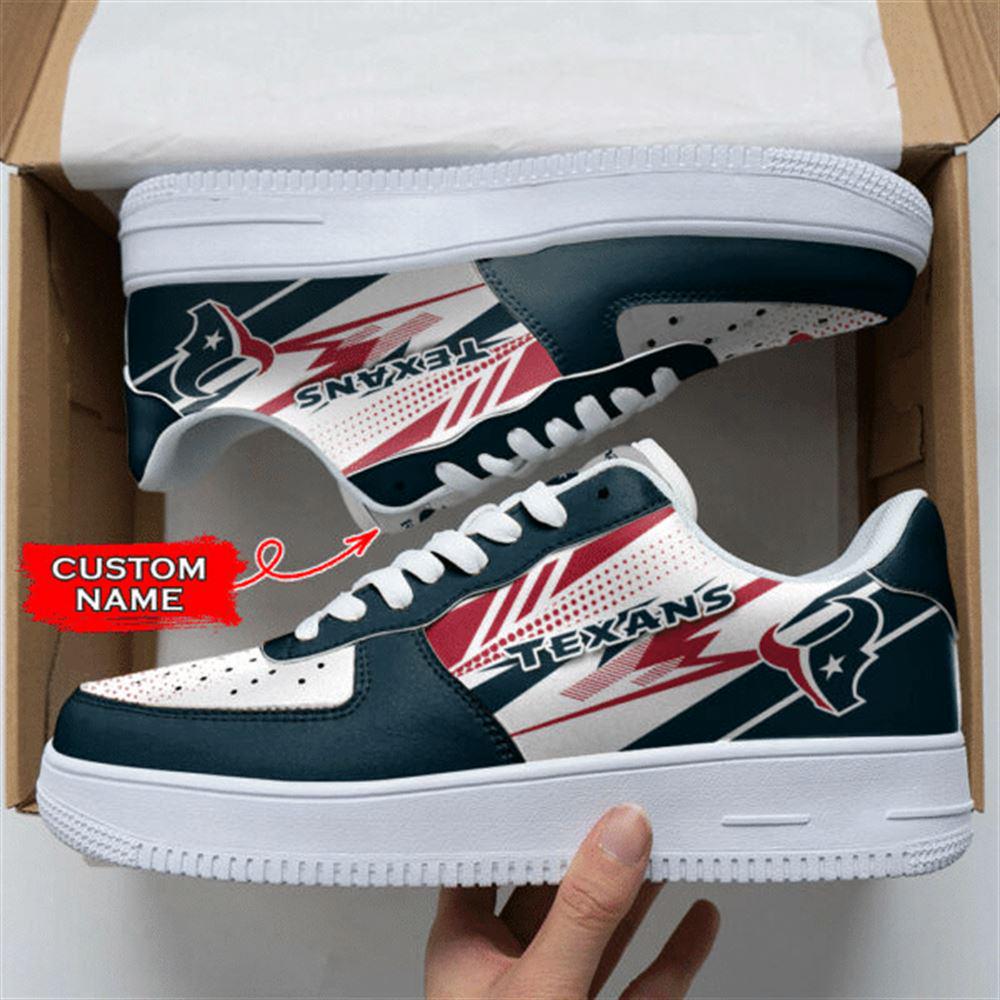 Nfl Houston Texans Super Bowl Air Force 1 Shoes Sneakers For Men Women