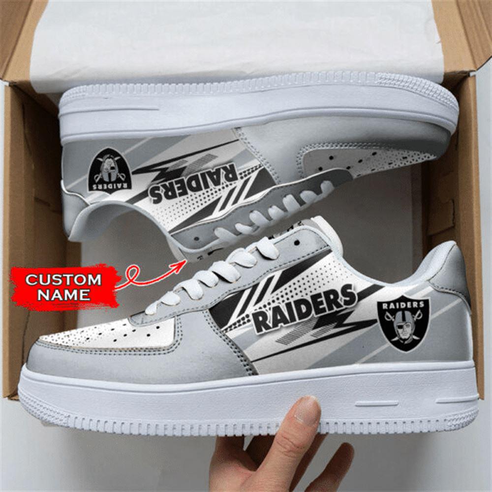 Nfl Las Vegas Raiders Super Bowl Air Force 1 Shoes Sneakers For Men Women