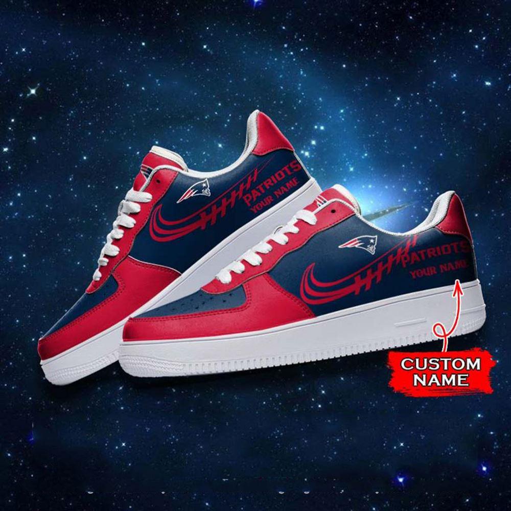 Nfl New England Patriots Super Bowl Air Force 1 Sneaker Shoes For Men Women