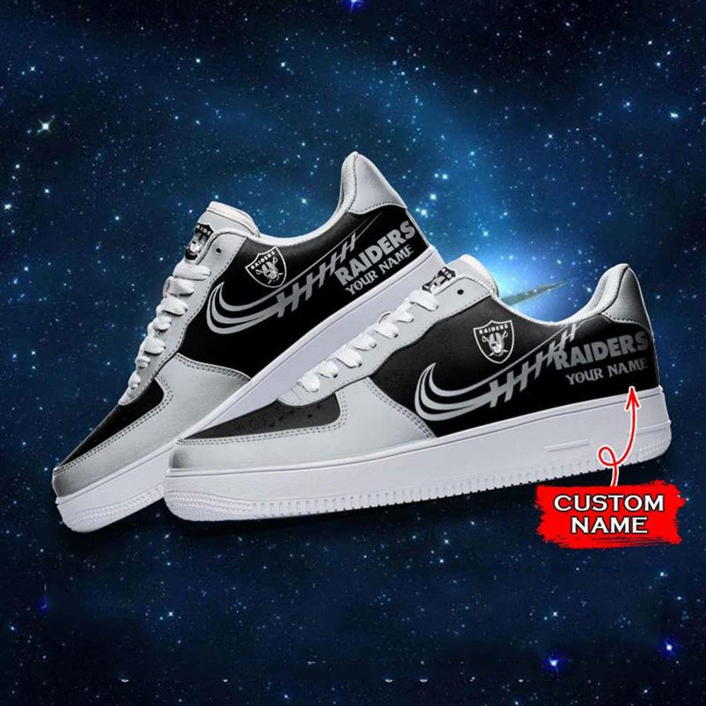 Nfl Las Vegas Raiders Super Bowl Air Force 1 Sneaker Shoes For Men Women