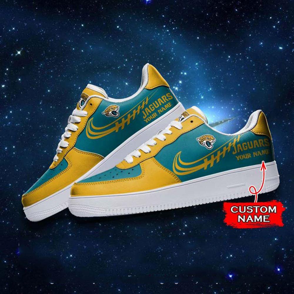 Nfl Jacksonville Jaguars Super Bowl Air Force 1 Sneaker Shoes For Men Women