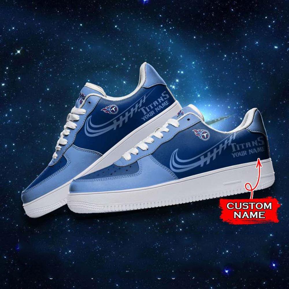 Nfl Tennessee Titans Super Bowl Air Force 1 Sneaker Shoes For Men Women