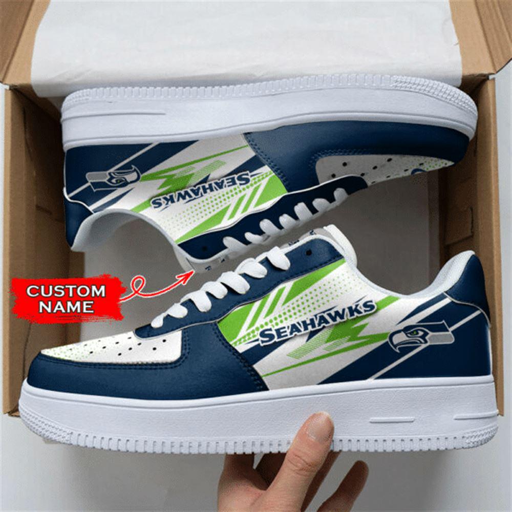 Nfl Seattle Seahawks Super Bowl Air Force 1 Shoes Sneakers For Men Women
