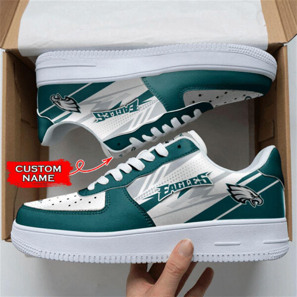 Nfl Philadelphia Eagles Super Bowl Air Force 1 Shoes Sneakers For Men Women