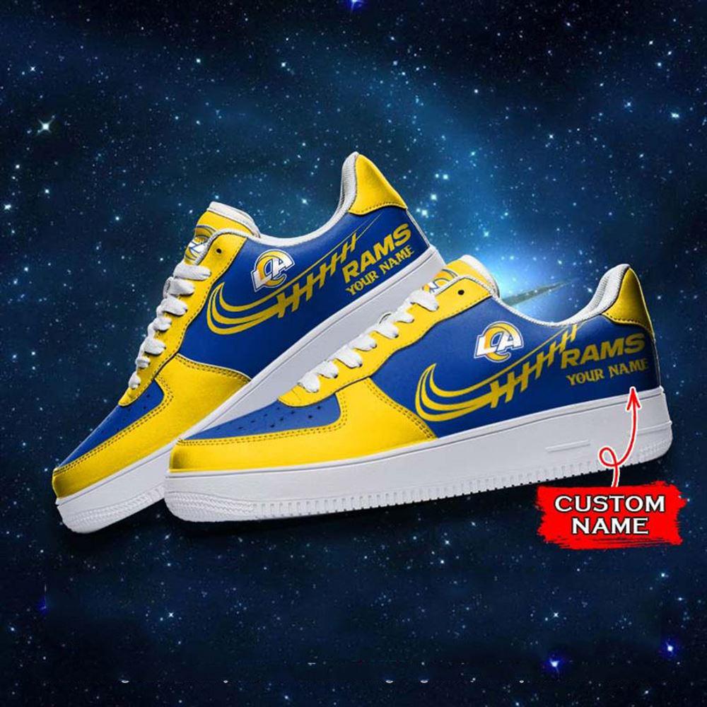 Nfl Los Angeles Rams Super Bowl Air Force 1 Sneaker Shoes For Men Women