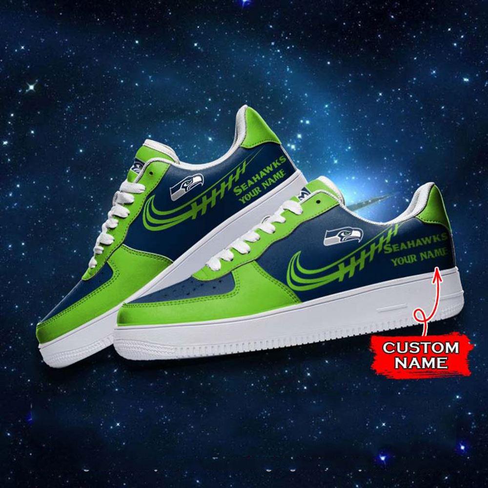 Nfl Seattle Seahawks Super Bowl Air Force 1 Sneaker Shoes For Men Women