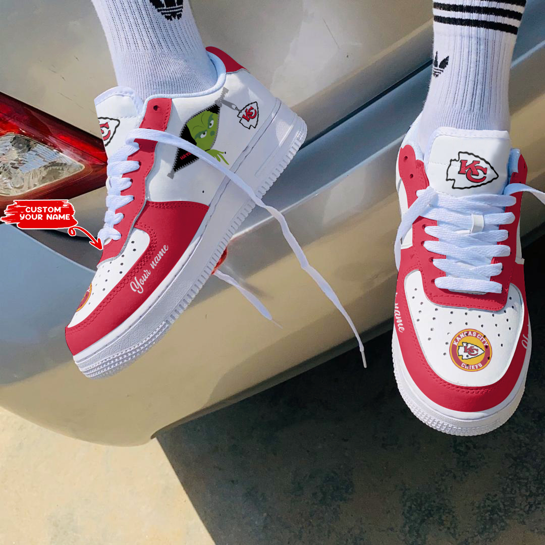 Kansas City Chiefs Personalized Air Force 1 Shoes Air Force 1S391 For Men Women