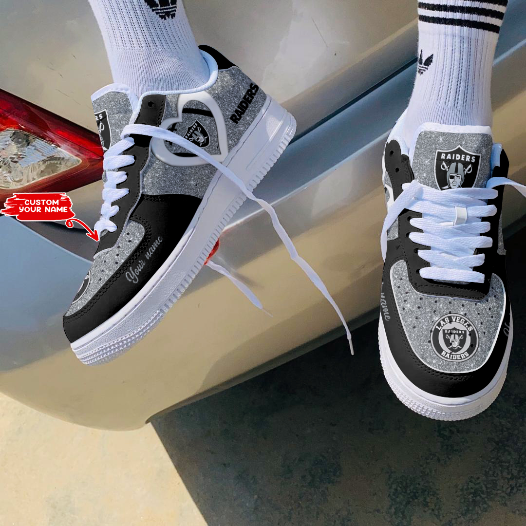 Las Vegas Raiders Personalized Air Force 1 Shoes Air Force 1S388 For Men Women