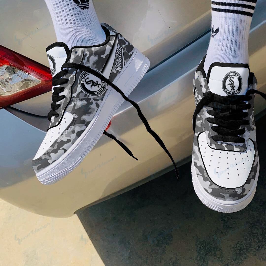 Chicago White Sox Air Force 1 Shoes 239 For Men Women