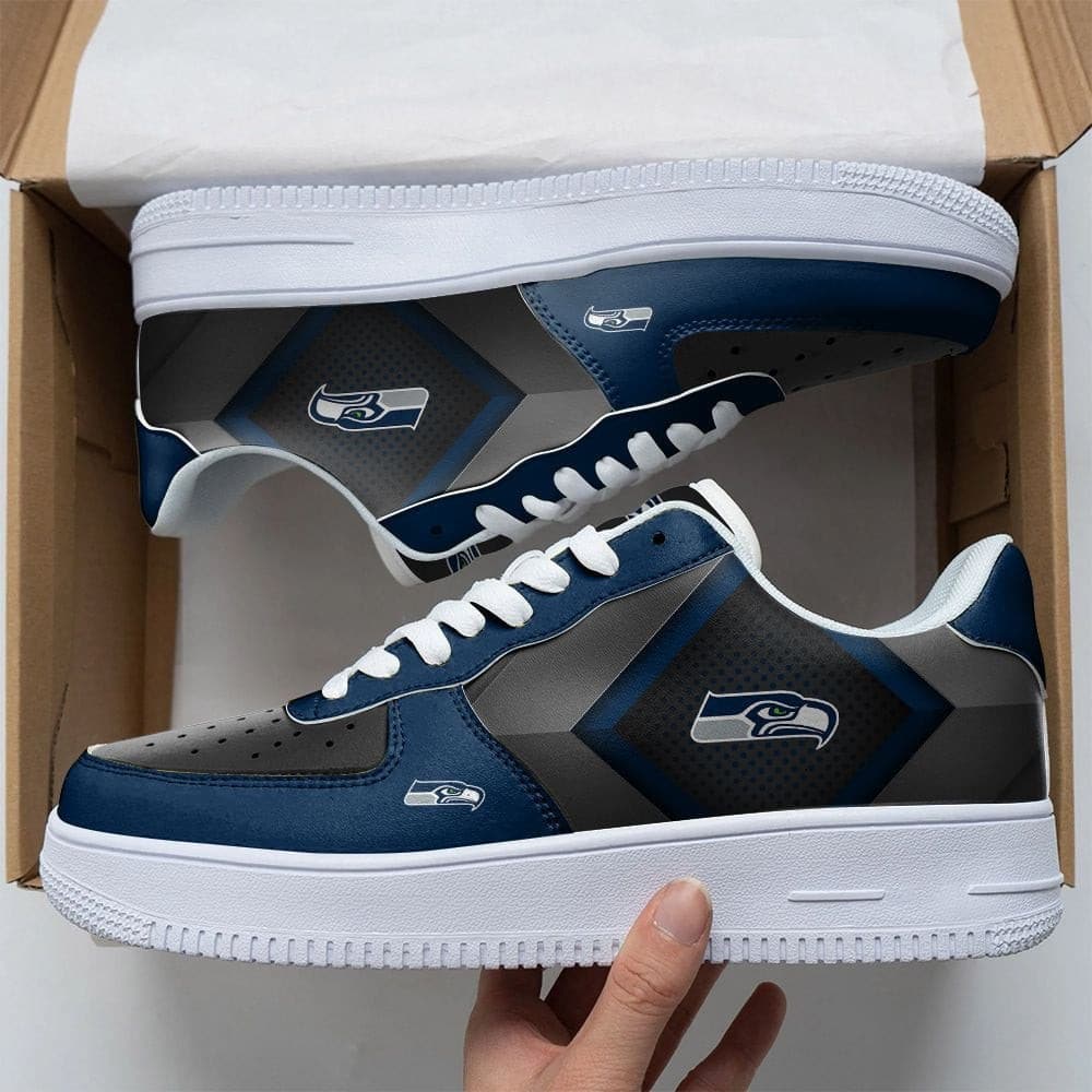 Nfl Seattle Seahawks Air Force 1 Sneakers For Men Women Special Af1 Collection