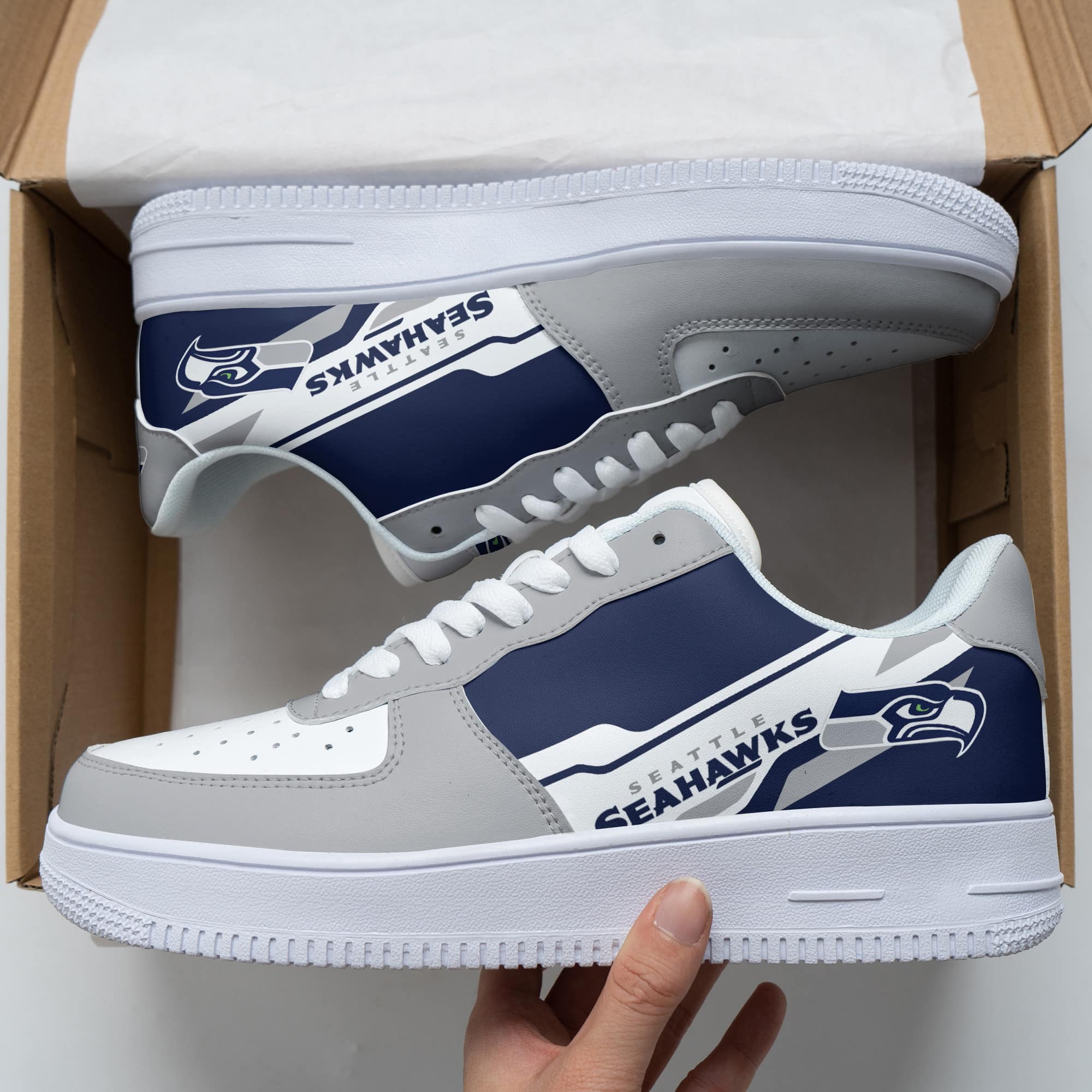 Seattle Seahawks Air Force 1 Shoes 294 For Men Women