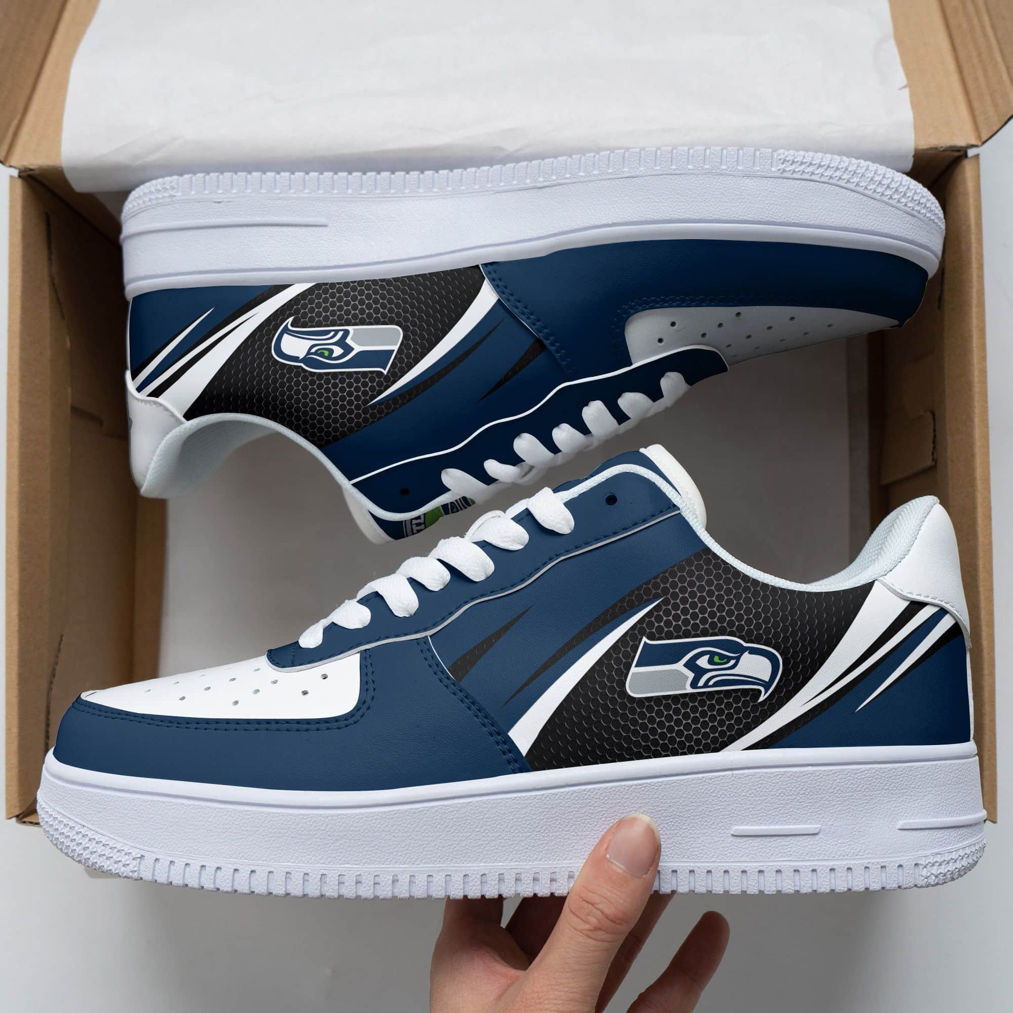 Seattle Seahawks Air Force 1 Shoes 237 For Men Women