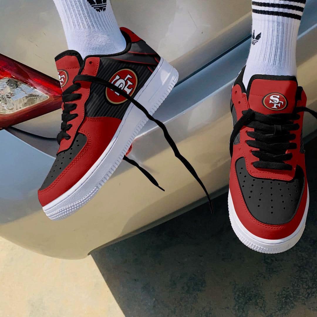 San Francisco 49Ers Air Force 1 Sneakers 18 For Men Women