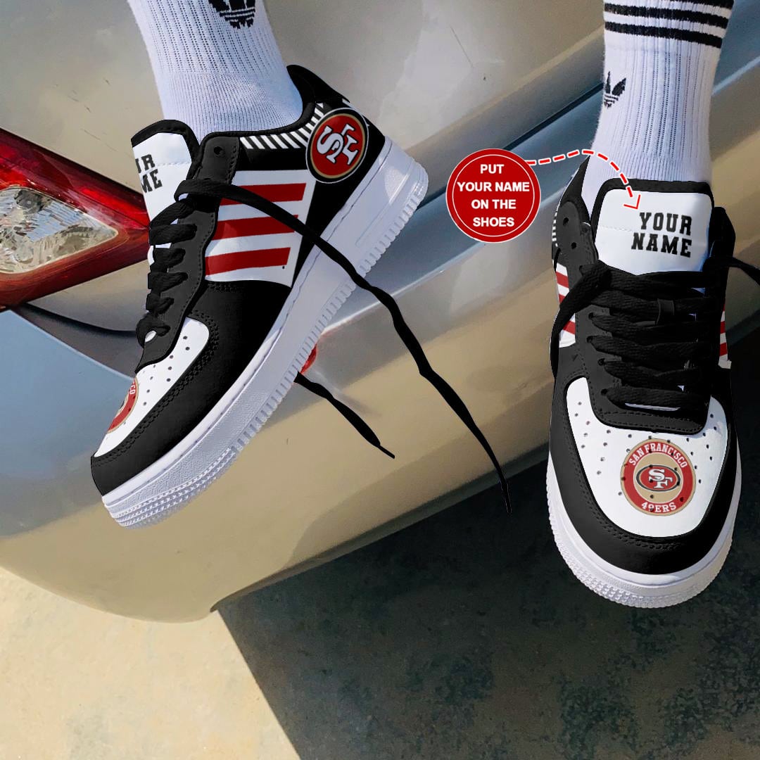 San Francisco 49Ers Personalized Air Force 1 Shoes Bg238 For Men Women
