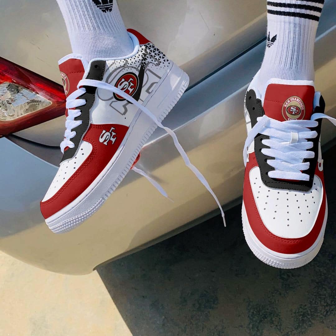 San Francisco 49Ers Air Force 1 Shoes 242 For Men Women