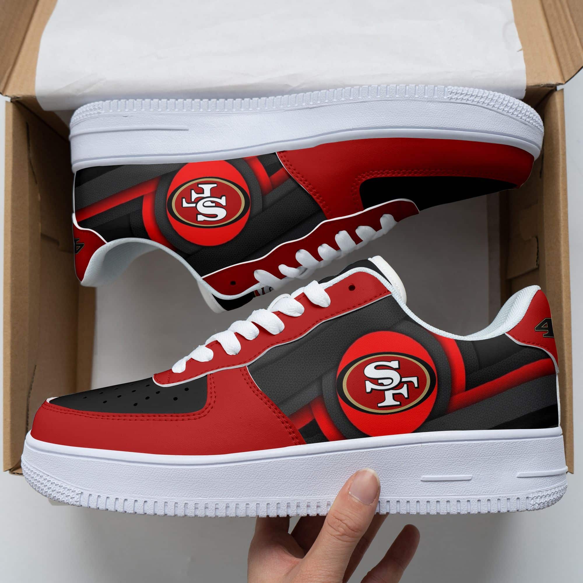 San Francisco 49Ers Air Force 1 Shoes 226 For Men Women