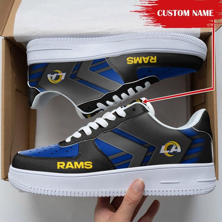 Los Angeles Rams Personalized Air Force 1 Shoes 321 For Men Women