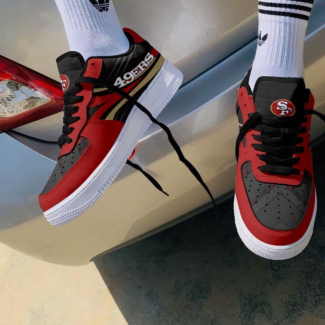 San Francisco 49Ers Air Force 1 Sneakers 51 For Men Women