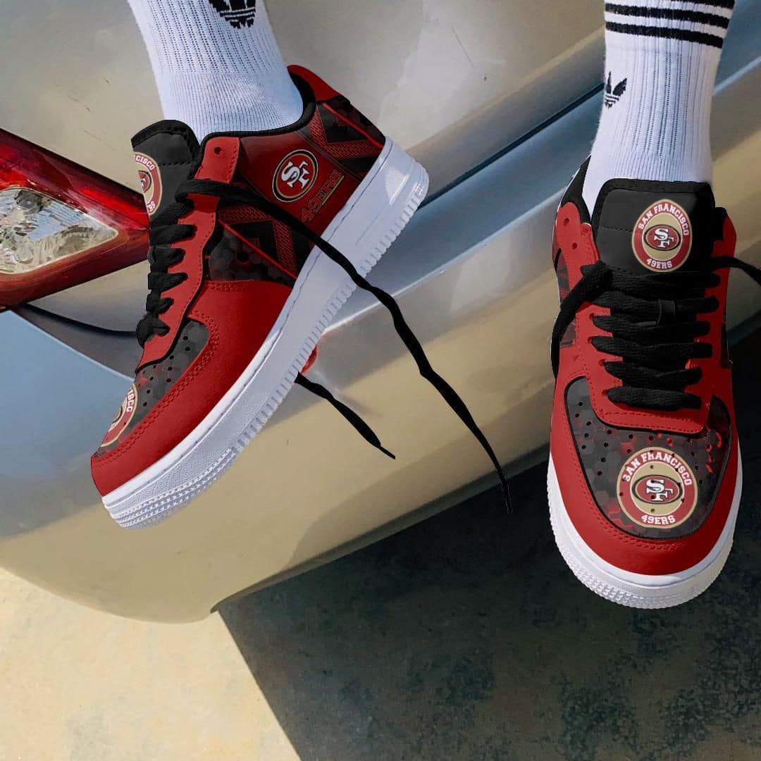 San Francisco 49Ers Air Force 1 Sneakers 25 For Men Women